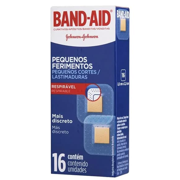 BAND AID FERIMENTOS C/16