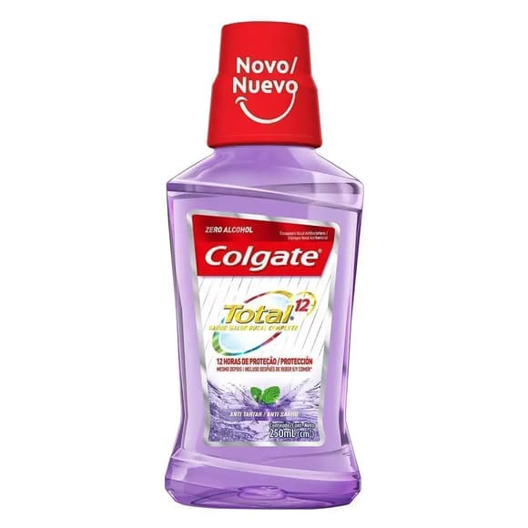 ENX BUCAL COLGATE TOTAL 12 ANTITARTARO 250ML