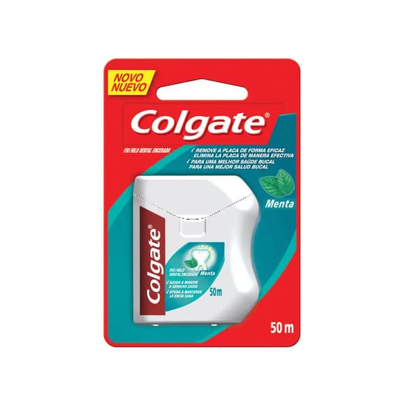 FIO DENTAL COLGATE REGULAR 50M MENTA