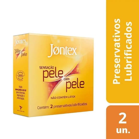 PRES JONTEX PELE COM PELE C/2