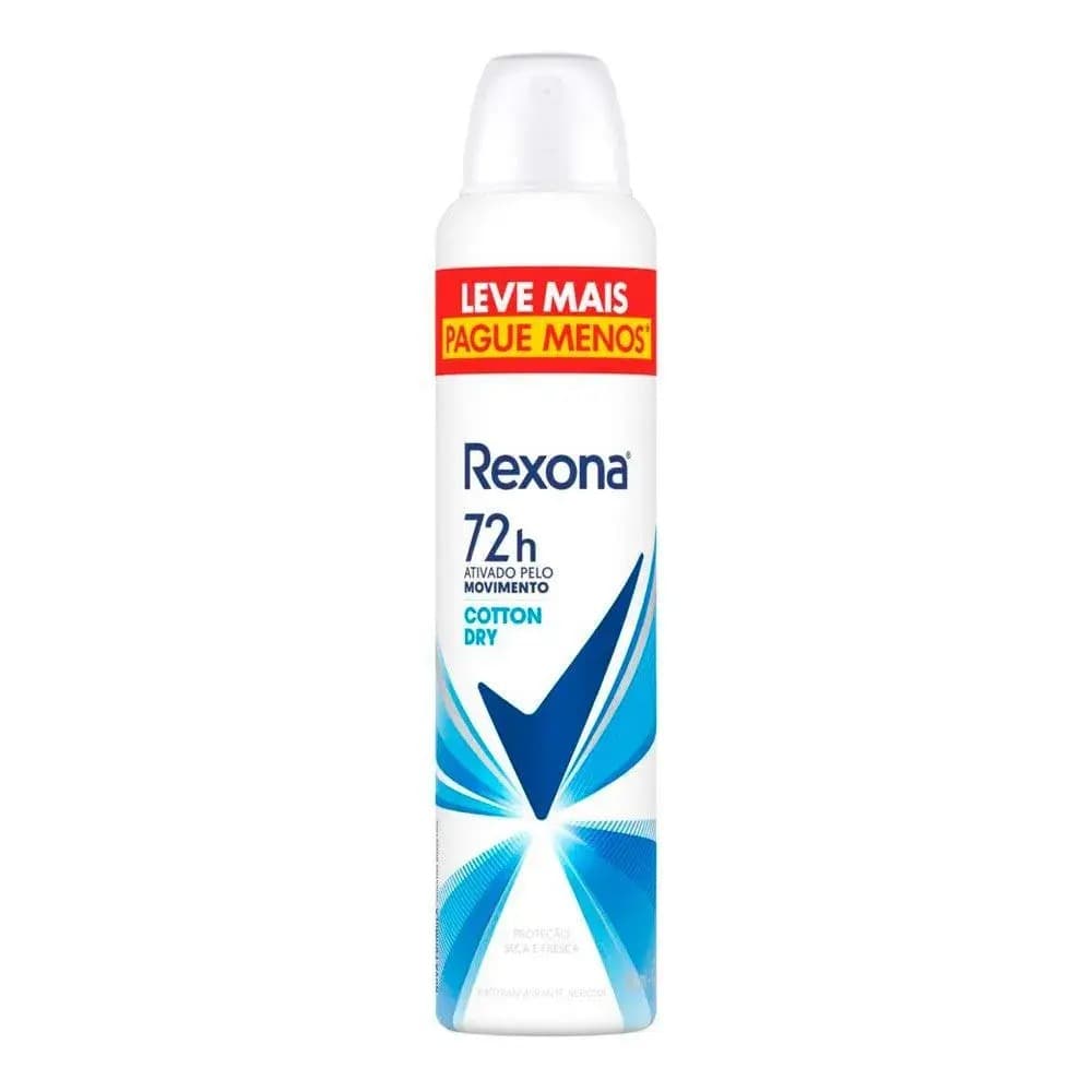 DES AERO REXONA FEM COTTON DRY 250ML