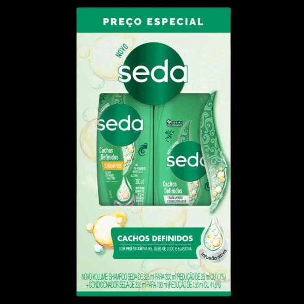 KIT SH+COND SEDA CACHOS DEFINIDOS 300ML+190ML