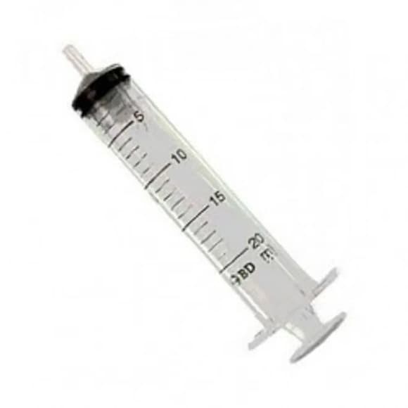 SERINGA 20ML S/AGULHA