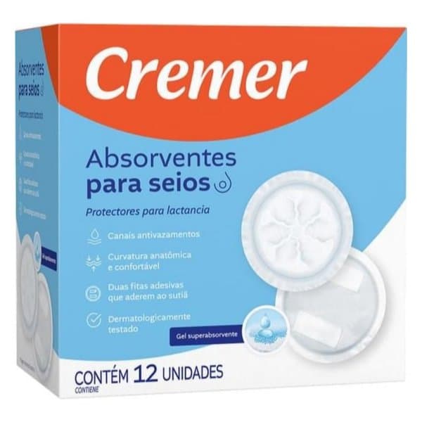 ABS PROTETOR SEIOS CREMER 12UN