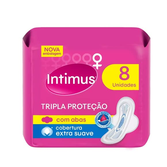 ABS INT GEL SUAVE C/A TRIPLA PROTECAO 8UN