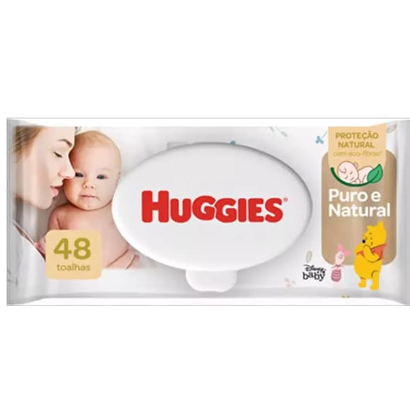 TOALHA UMED HUGGIES RN C/48