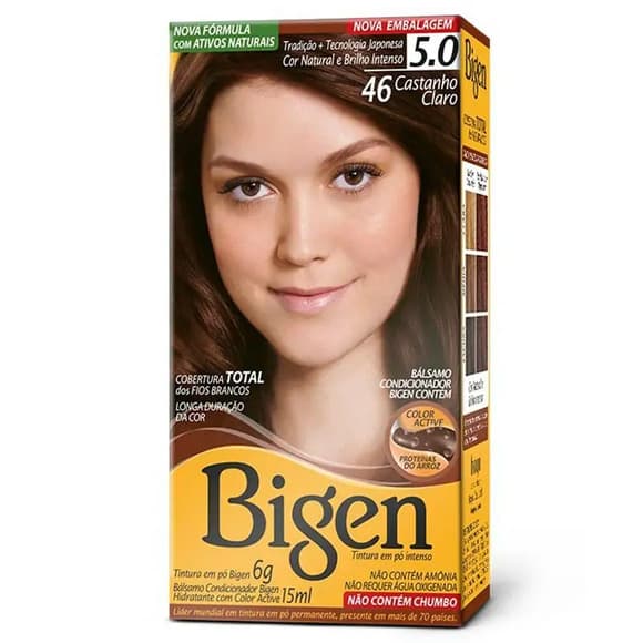 TINT BIGEN 46 CASTANHO CLARO