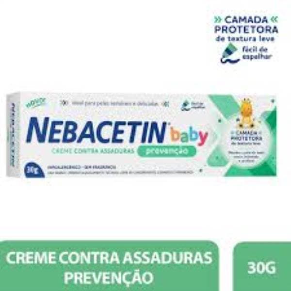 NEBACETIN BABY CREME PREVENÇAO 30G