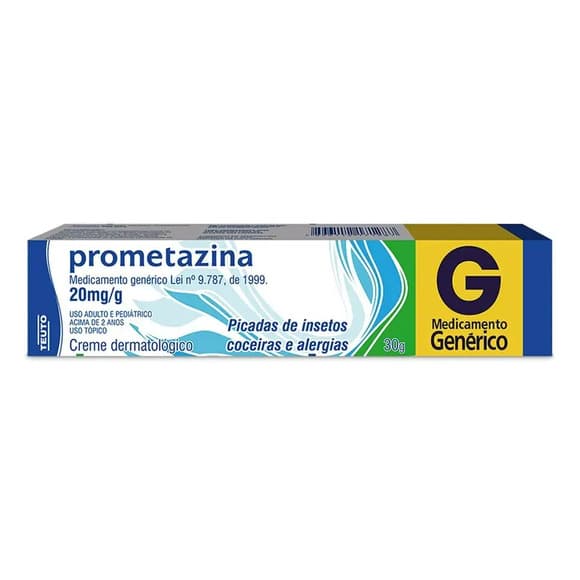 CLOR PROMETAZINA CR 30G TEUTO