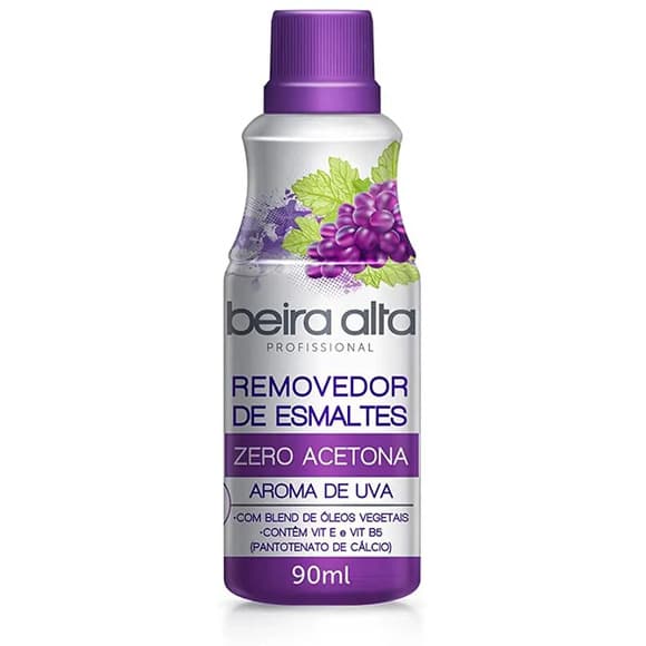 REMOVEDOR BERA ALTA ZERO ACETONA UVA 90ML