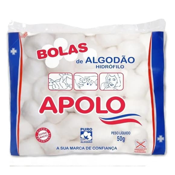 ALGODAO APOLO BOLAS 50G