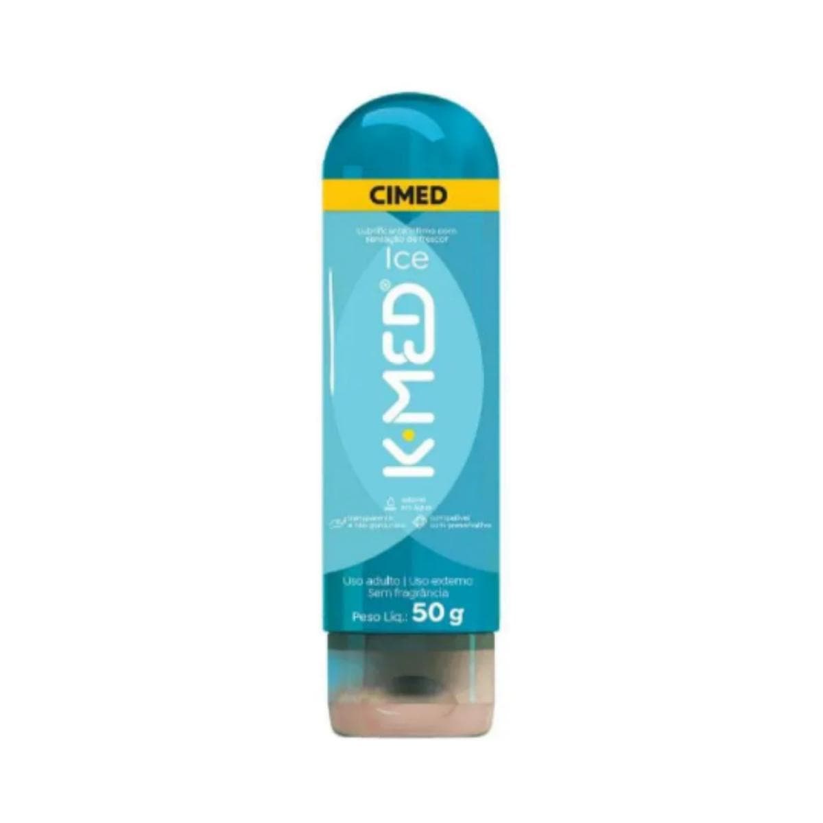 GEL LUBRIFICANTE INTIMO K-MED ICE FR 50G
