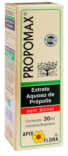 EXTRATO DE PROPOLIS 30ML S/ALCOOL PROPOMAX