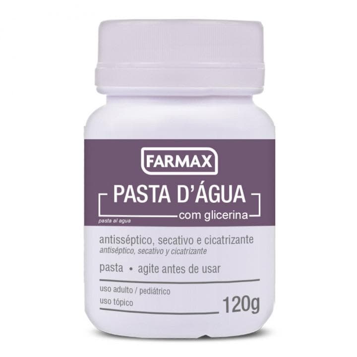 PASTA D'AGUA C/GLICERINA 120G