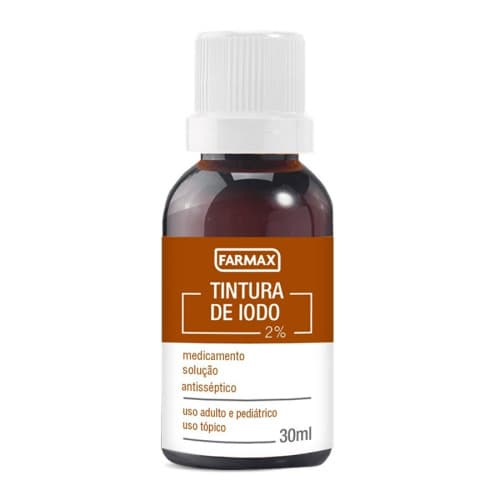 TINTURA IODO 30ML FARMAX