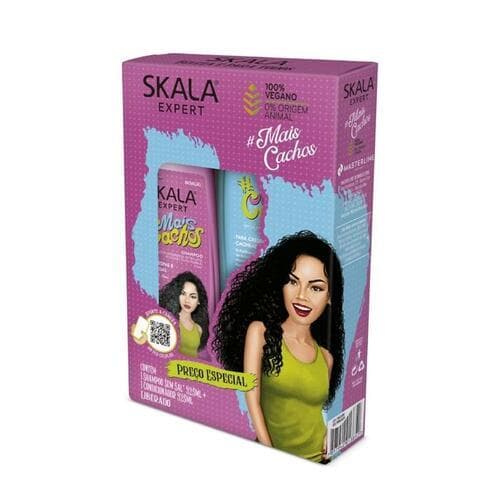 KIT SH+COND SKALA MAIS CACHOS 325ML+200ML