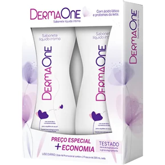KIT DERMAONE SAB INT LIQ 200ML