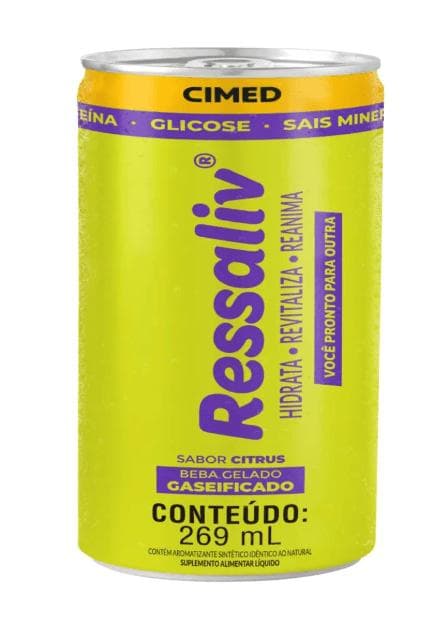 RESSALIV LT GAS CITRUS 269ML