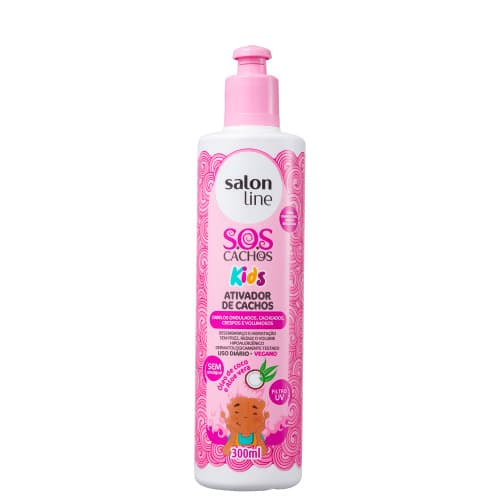 ATIVADOR CACHOS SALON LINE KIDS 300ML