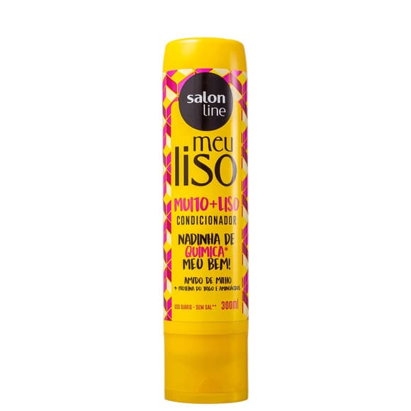COND SALON LINE MEU LISO AMIDO DE MILHO 300ML