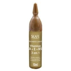 AMP TRATAMENTO CAPILAR VITAMINA A+E+B5 SKAFE 10ML