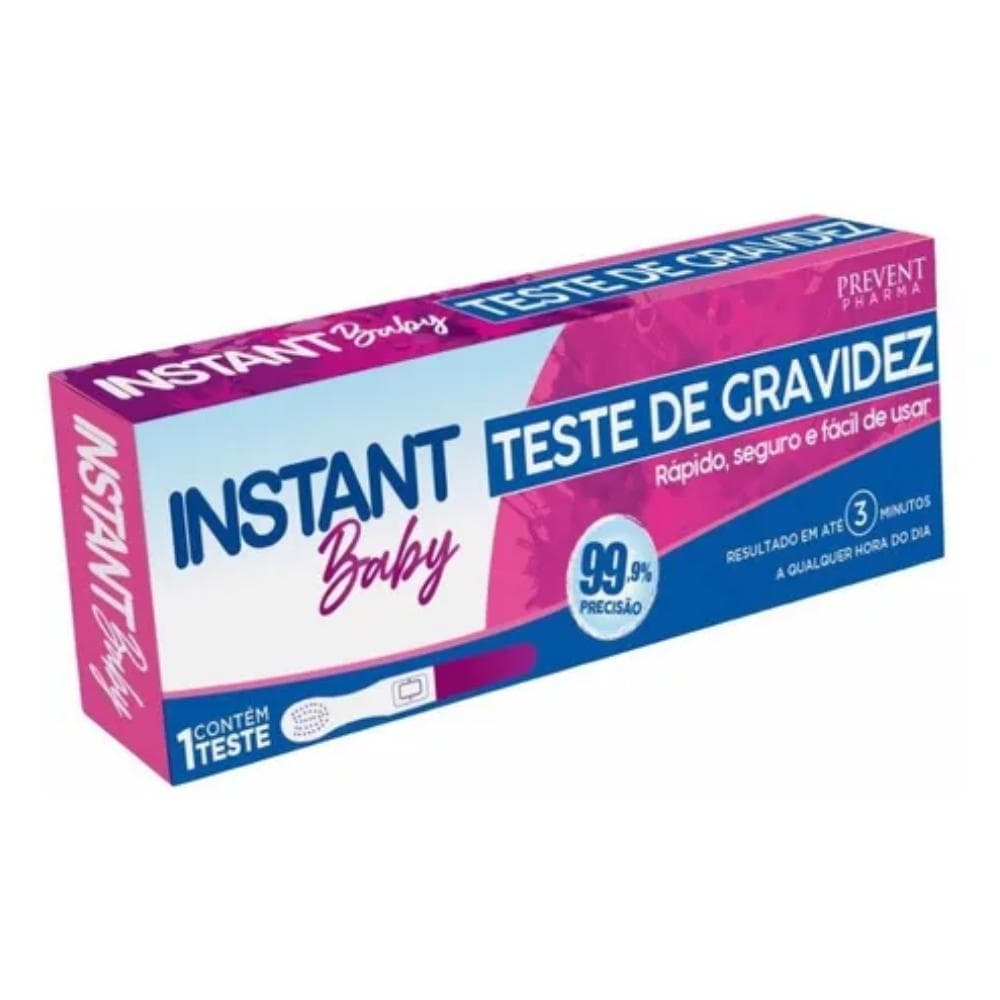TESTE GRAVIDEZ INSTANT CANETA PREVENT