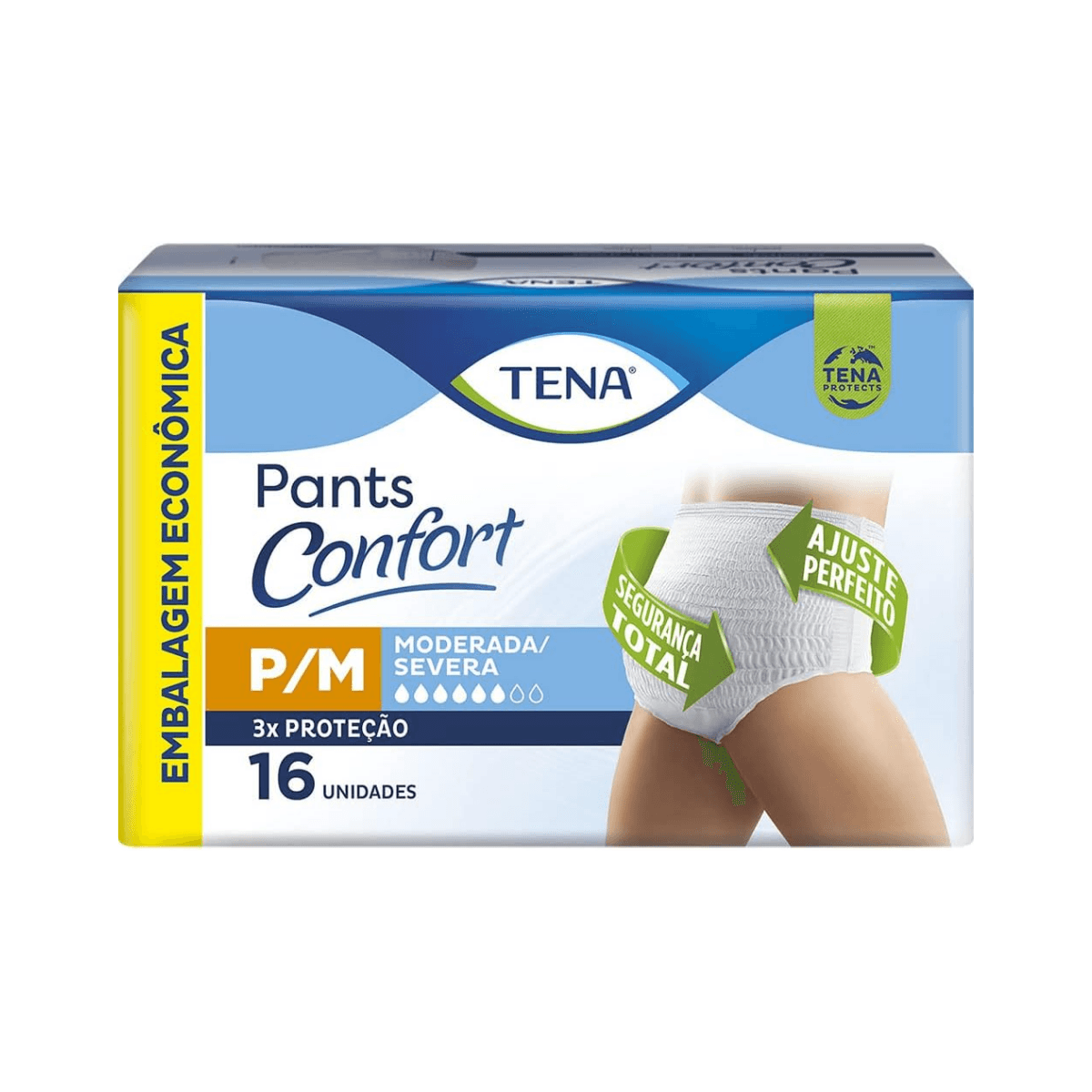 FRD GER TENA PANTS CONFORT UNISSEX P-M C/16 FD/4