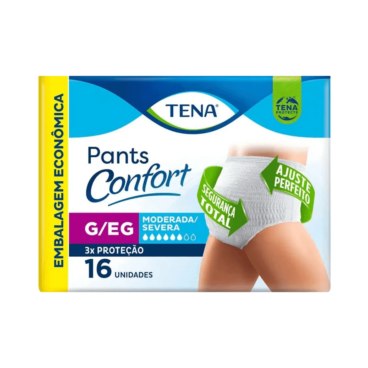 FRD GER TENA PANTS CONFORT UNISSEX G-EG C/16 FD/4