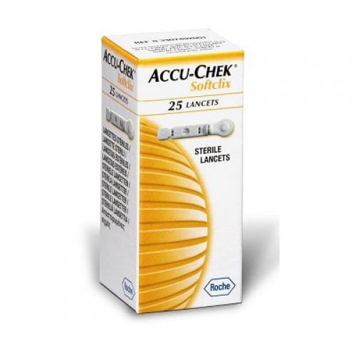 LANCETA ACCU-CHEK SOFTCLIX C/25
