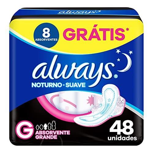 ABS ALWAYS SUAVE NOTURNO G LV48PG38