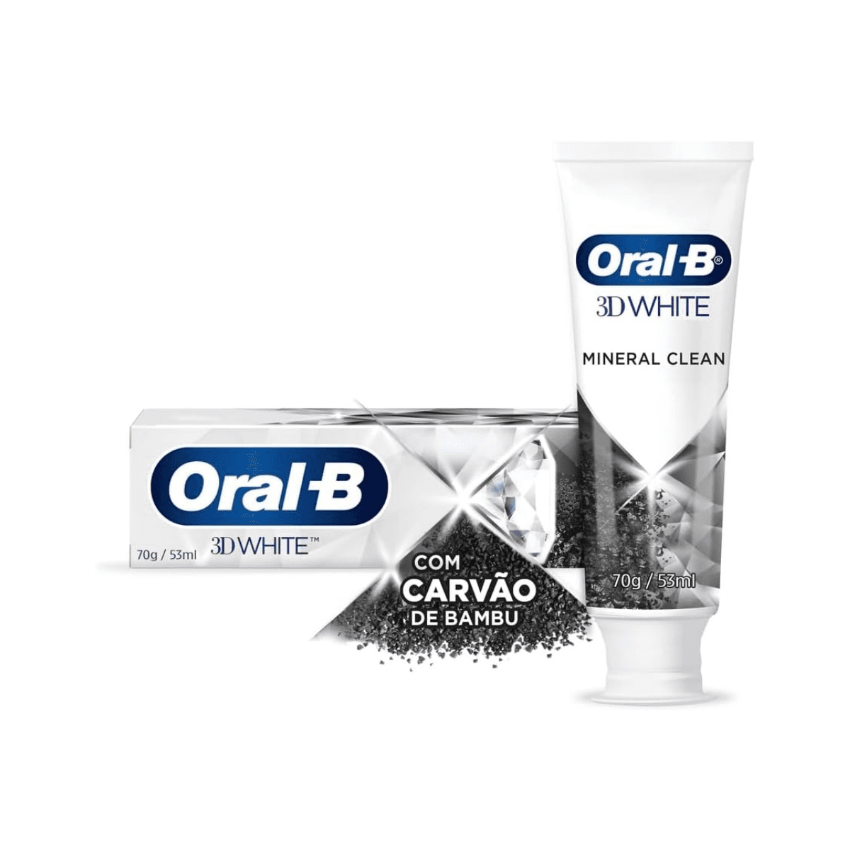 CR DENTAL ORAL-B 3D WHITE MINERAL CLEAN 70G