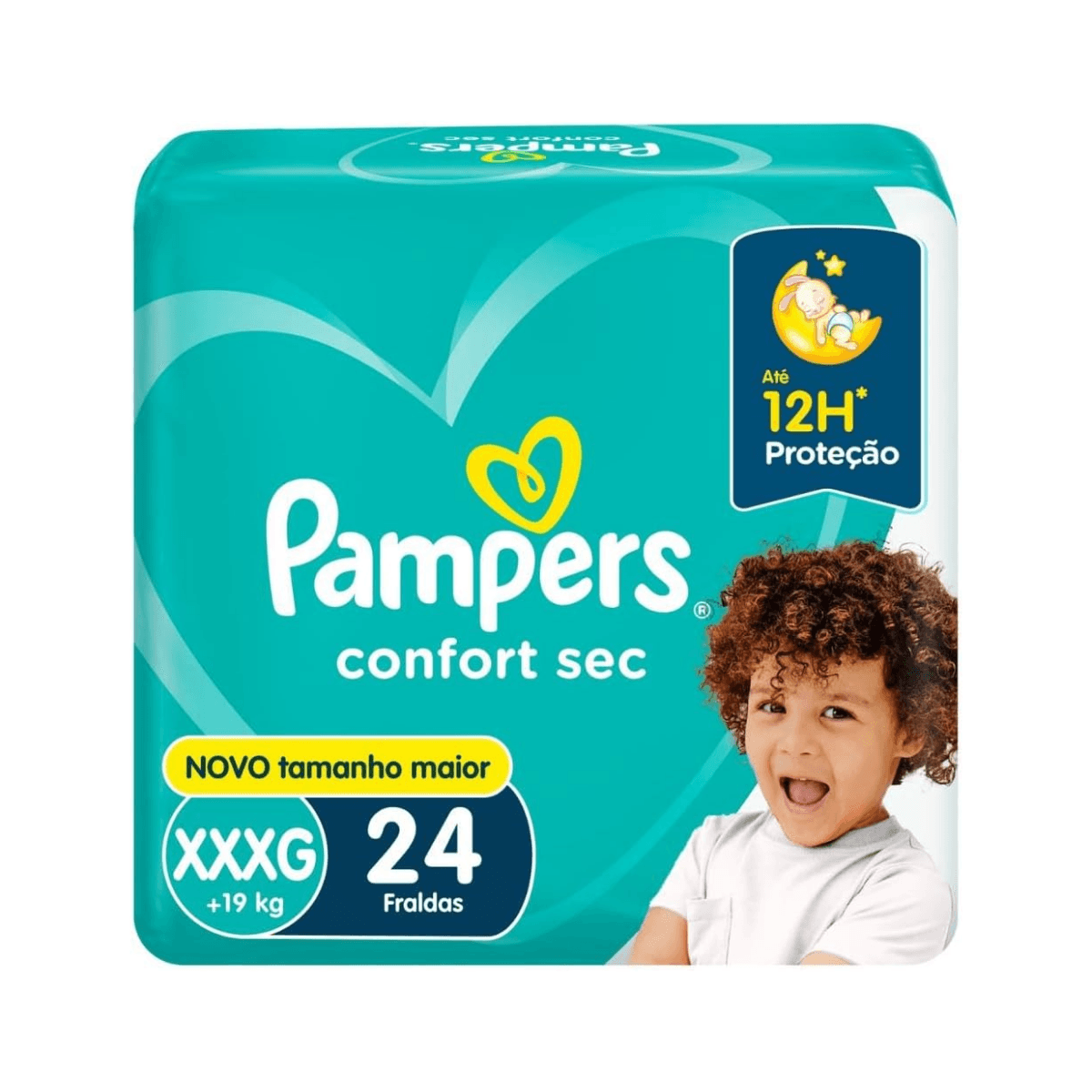 FRD PAMPERS CONFORT SEC MEGA XXXG C/24