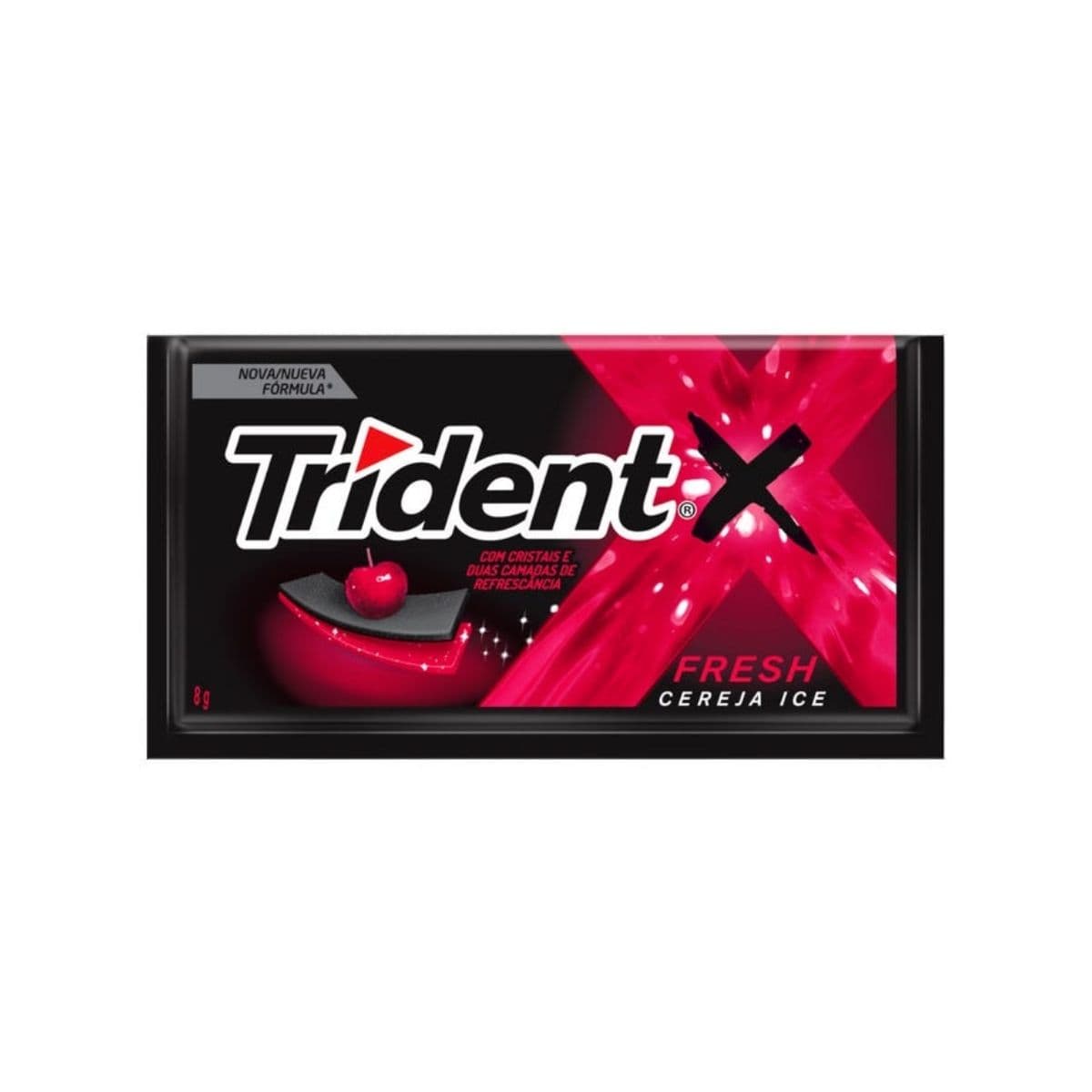 TRIDENT CEREJA ICE 8G