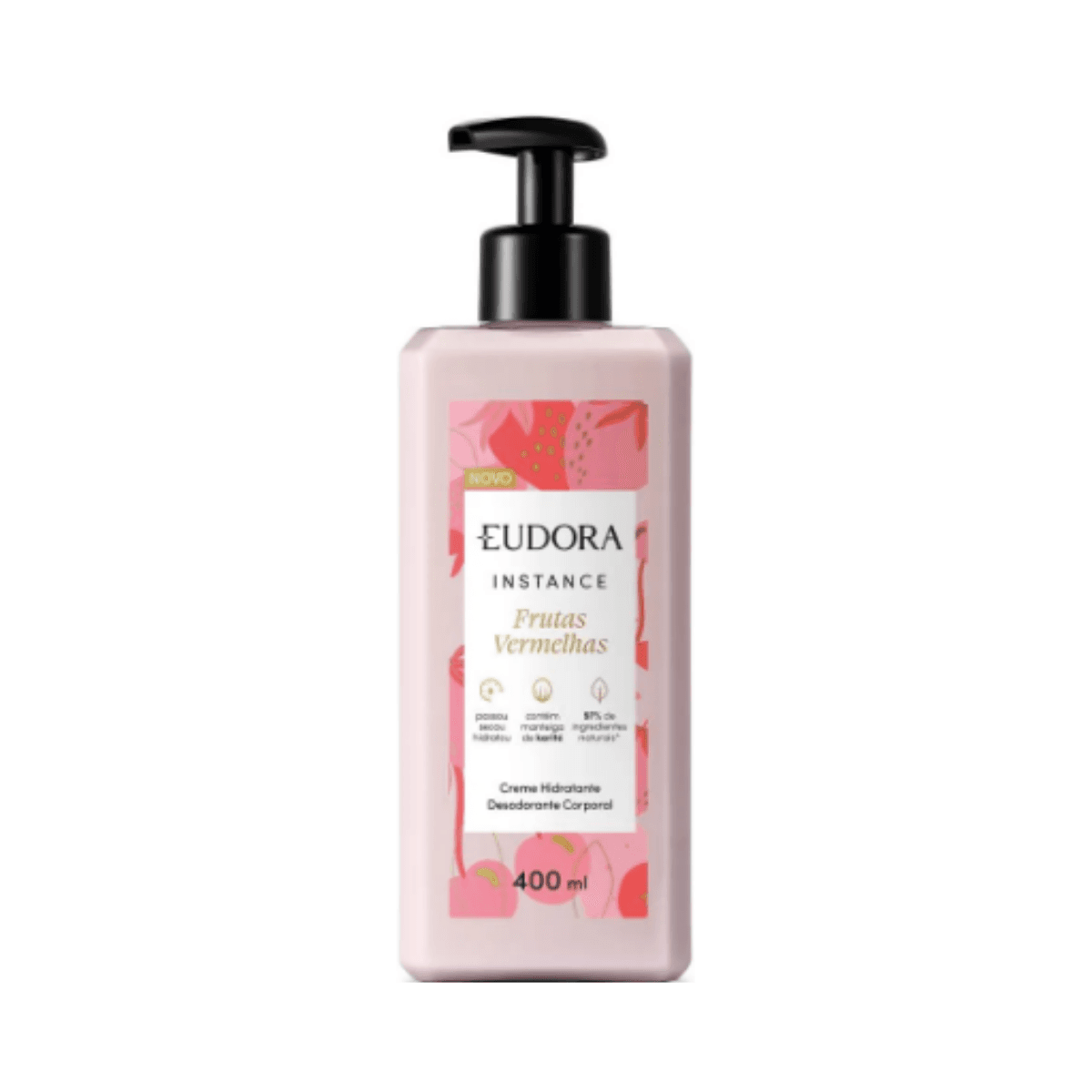 INSTANCE LOCAO DESOD HIDRAT CORPO FRUTAS VERMELHAS 400ML