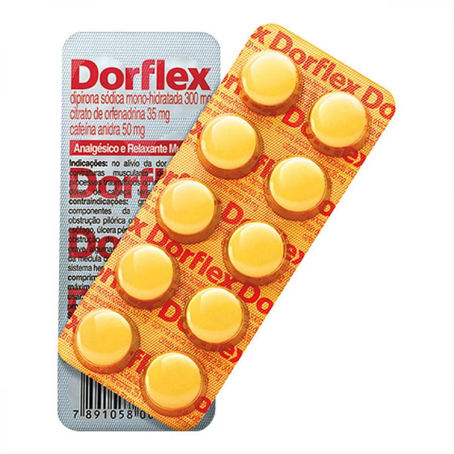 DORFLEX 300+35+50MG 10"S CX C/300"S