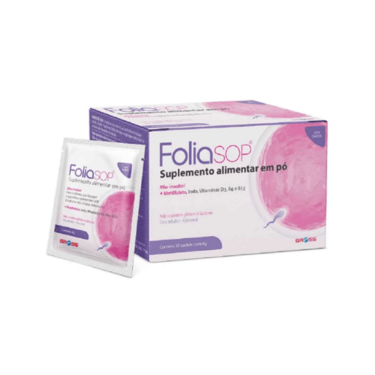 FOLIA SOP C/30 SACHES S/ SABOR 4G