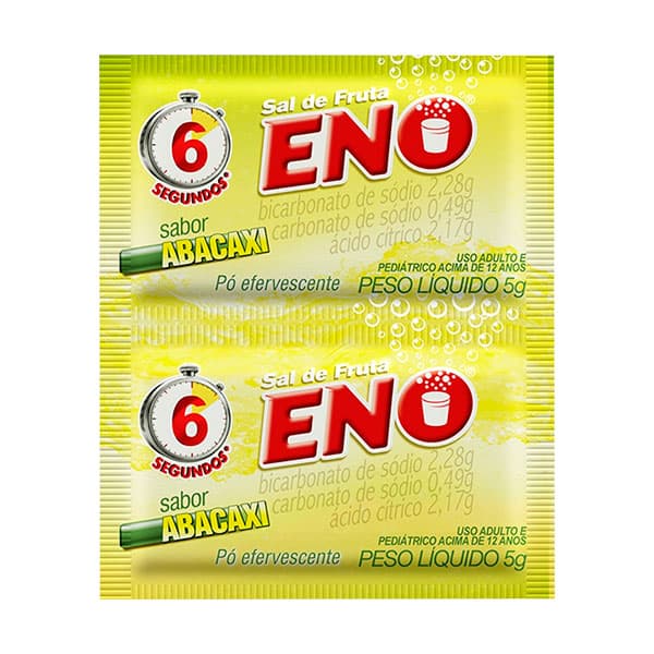 SAL DE FRUTA ENO ABACAXI 5G 2 ENV CX/30
