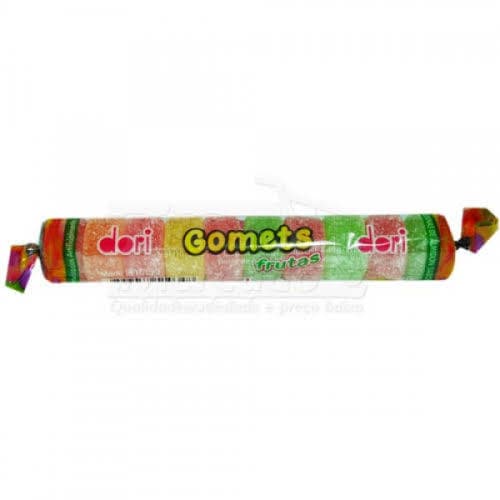 BALA DORI GOMETS TUBO FRUTAS 32G