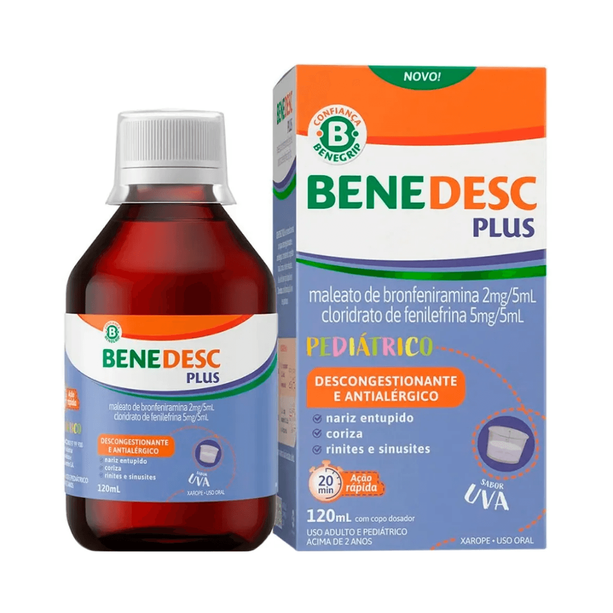 BENEDESC PLUS XPE CT FR 120ML