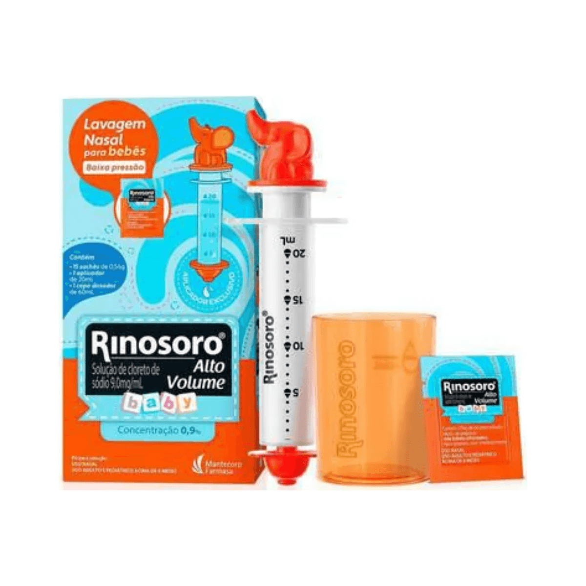RINOSORO AV BABY 15 SACHE + FR 60ML SER 20ML