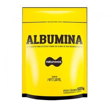 SUP ALIM ALBUMINA HEALTH LABS NATURAL 500G