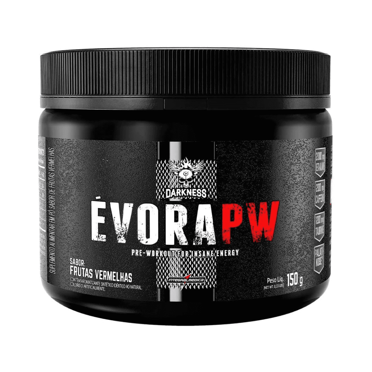 EVORA DARKNESS PW FRUTAS VERMELHAS 150G