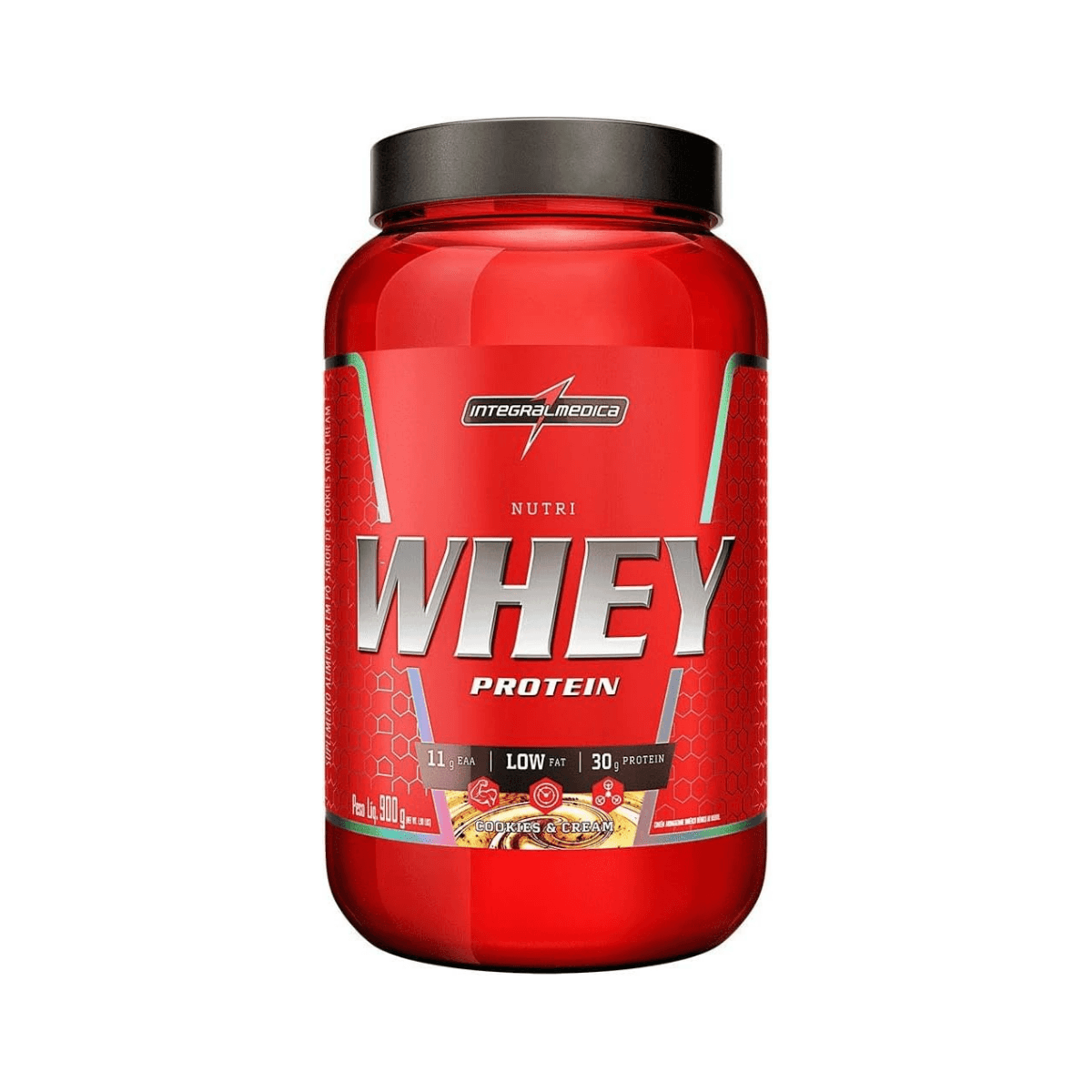 NUTRI WHEY COOKIES POTE 900G