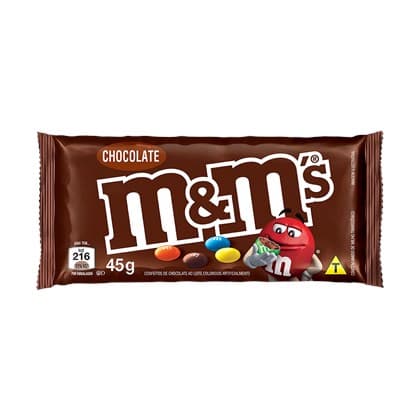 CHOC M&MS AO LEITE 45G