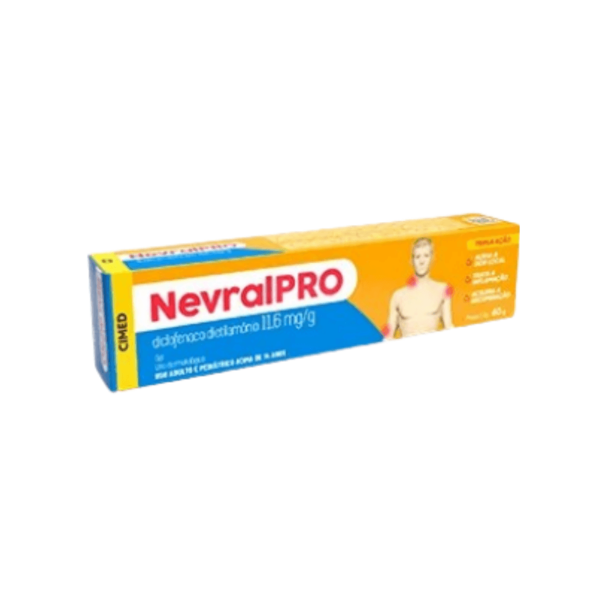 NEVRALPRO 11,6MG/G GEL BG 60G