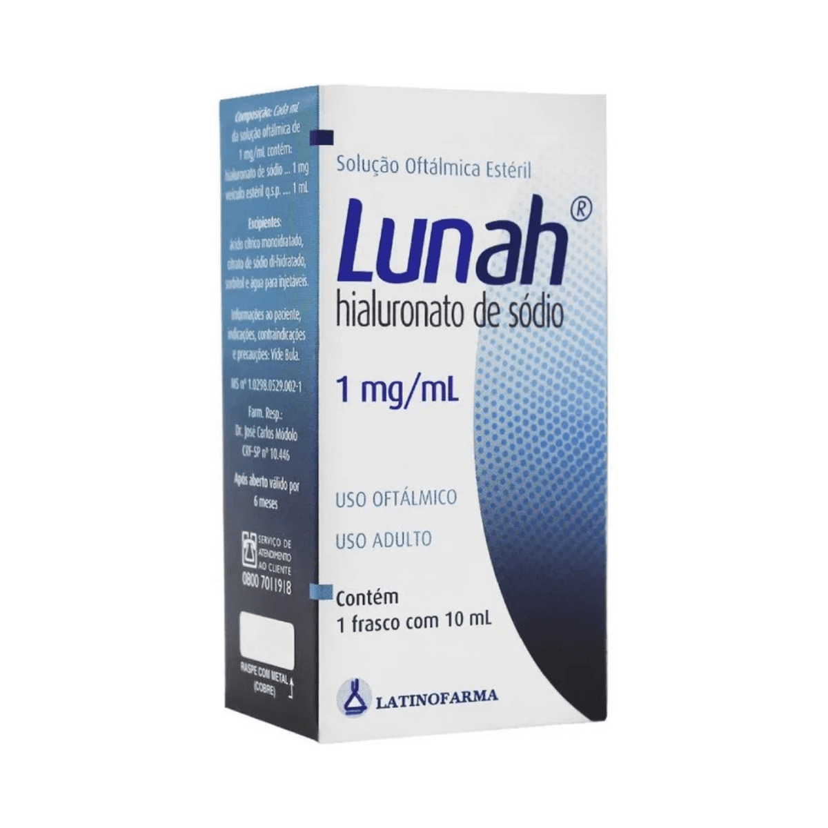 LUNAH 1MG OFT 10ML