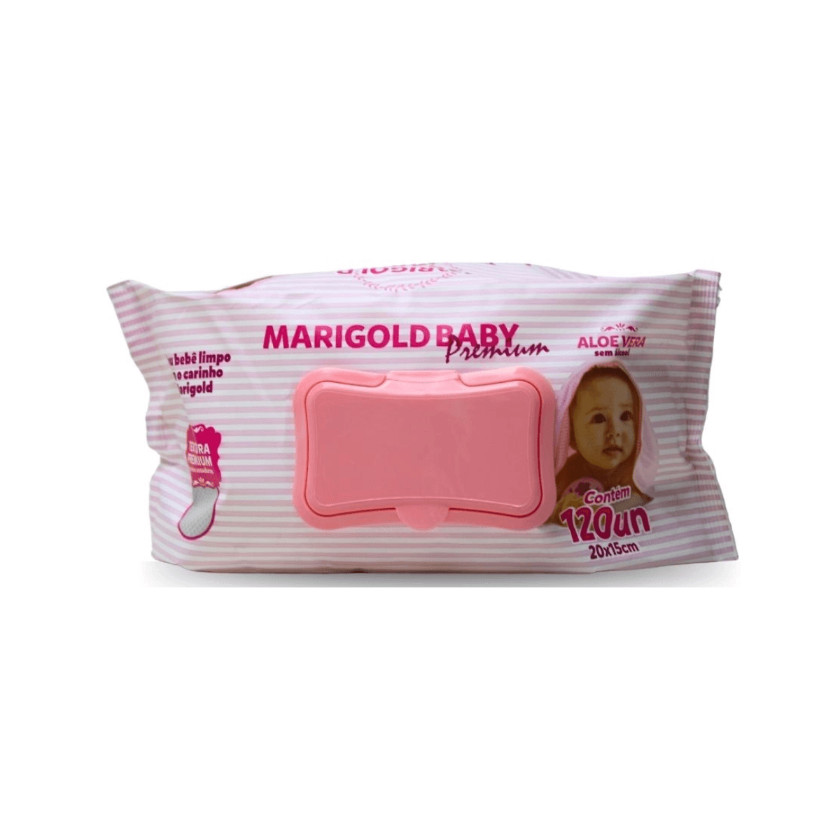 TOALHA UMED MARIGOLD PREMIUM ROSA 120UN