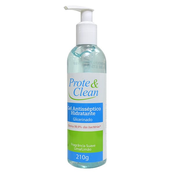 ALCOOL GEL PROTE E CLEAN 210G