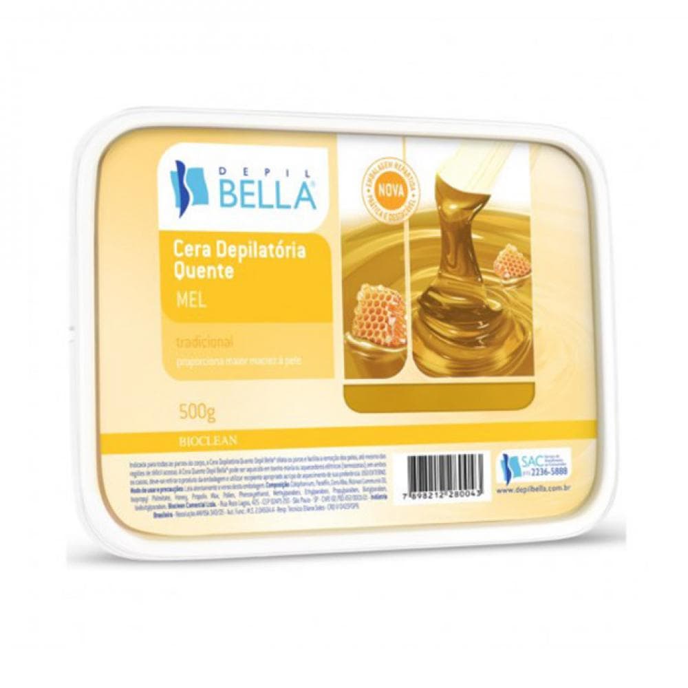 CERA DEPIL BELLA 500G QUENTE MEL