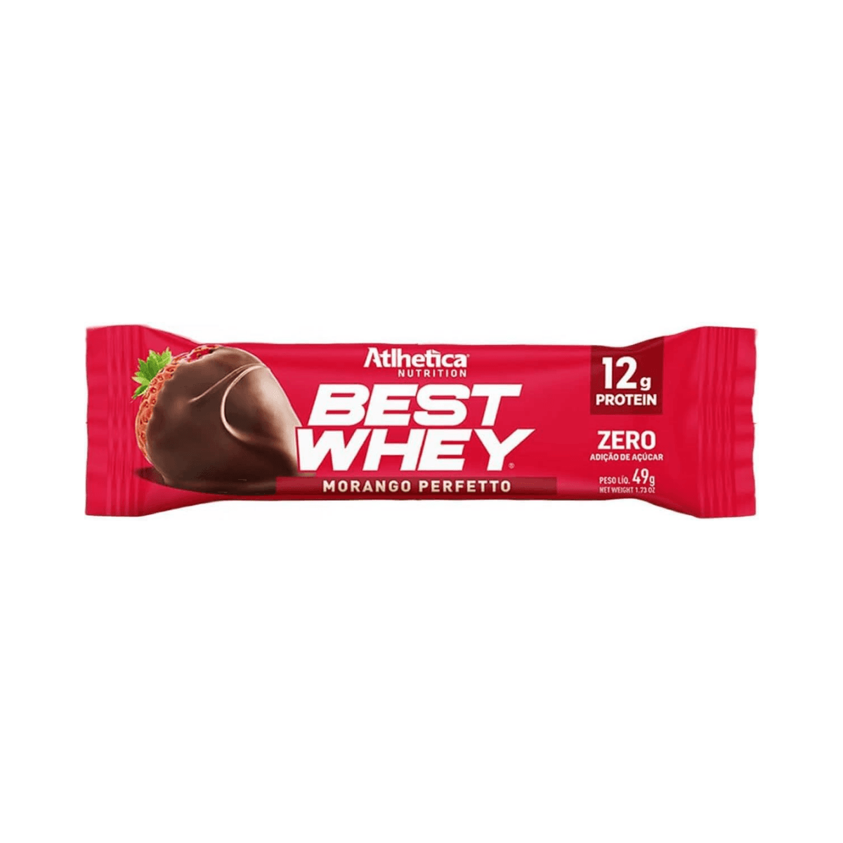 BEST WHEY BAR MORANGO PERFETTO 49G